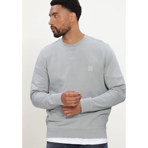 BOSS  Licht Grijs heren (BOSS SWEATER - 50509323 084) - Di Classe (Sluis)