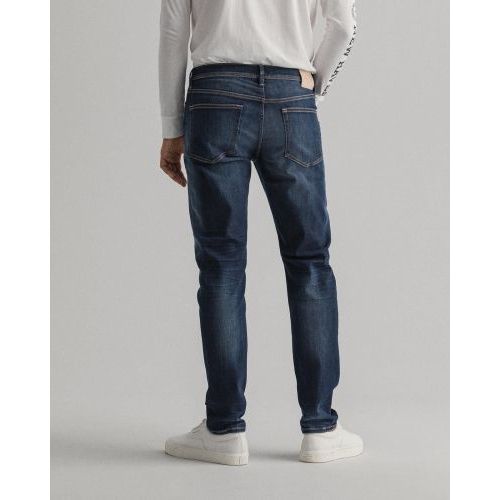 Gant  Denim Blue heren (GANT  BROEK - 1000178 953) - Di Classe (Sluis)