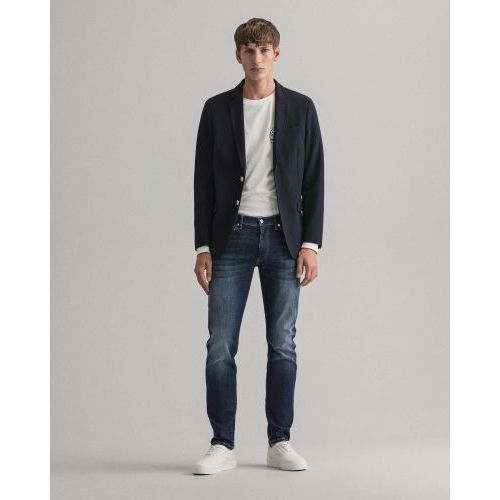 Gant  Denim Blue heren (GANT  BROEK - 1000178 953) - Di Classe (Sluis)