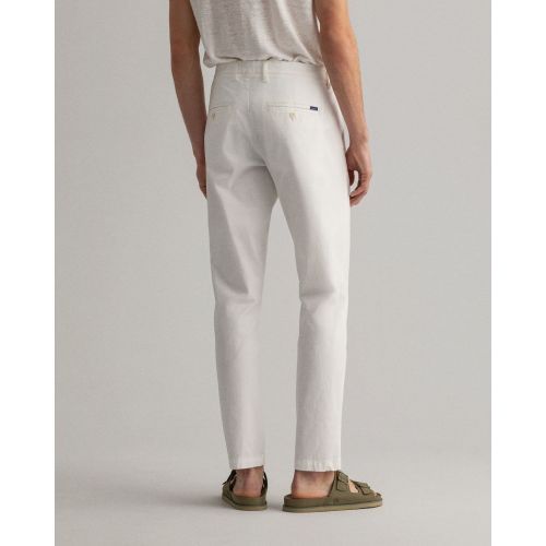 Gant  Off white heren (GANT  BROEK - 1500368  113) - Di Classe (Sluis)
