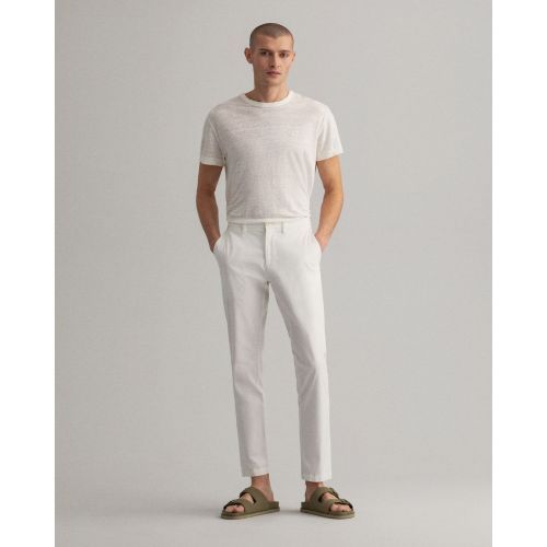 Gant  Off white heren (GANT  BROEK - 1500368  113) - Di Classe (Sluis)