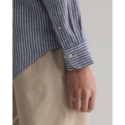 Gant  Blauw heren (GANT HEMD - 3012520  423) - Di Classe (Sluis)