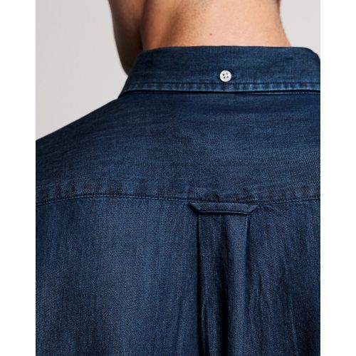 Gant  Indigo heren (GANT HEMD - 3040520  980) - Di Classe (Sluis)