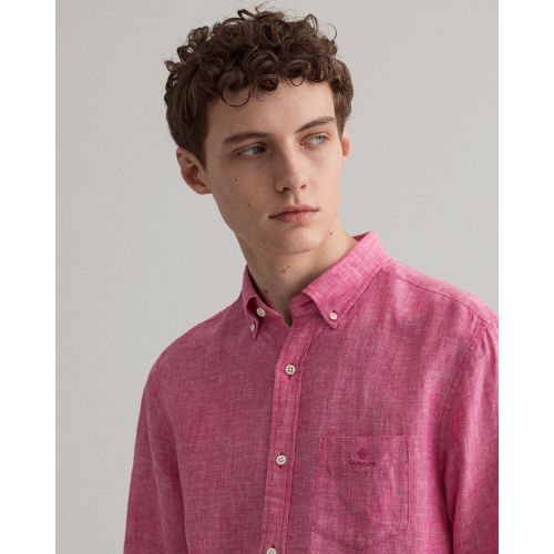 Gant  Pink heren (GANT HEMD - 3012420  673) - Di Classe (Sluis)