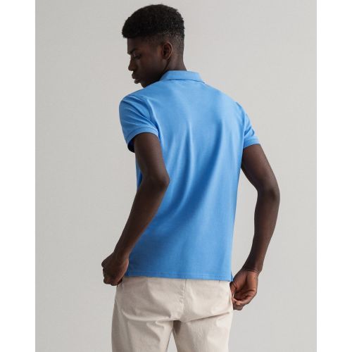 Gant  Blauw heren (GANT  POLO - 2052003  445 BLUE) - Di Classe (Sluis)