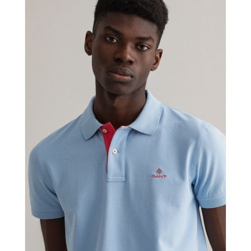 Gant  Licht blauw heren (GANT POLO - 2052003  477) - Di Classe (Sluis)