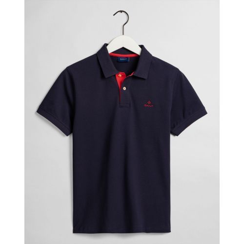 Gant  Bruin / Roos heren (GANT  POLO - 2052003  433 BLUE) - Di Classe (Sluis)