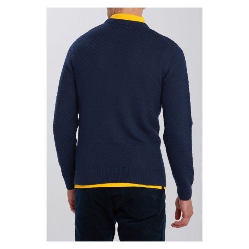 Gant  Bruin / Roos heren (GANT PULL CREW - 8030086  MARINE) - Di Classe (Sluis)