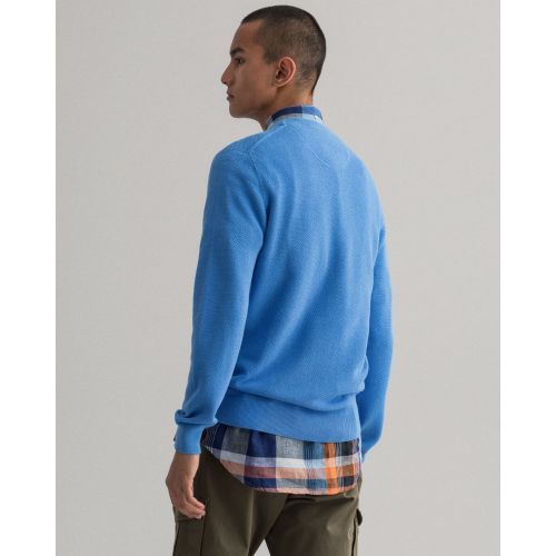 Gant  Blauw heren (GANT PULL - 8030521  445) - Di Classe (Sluis)