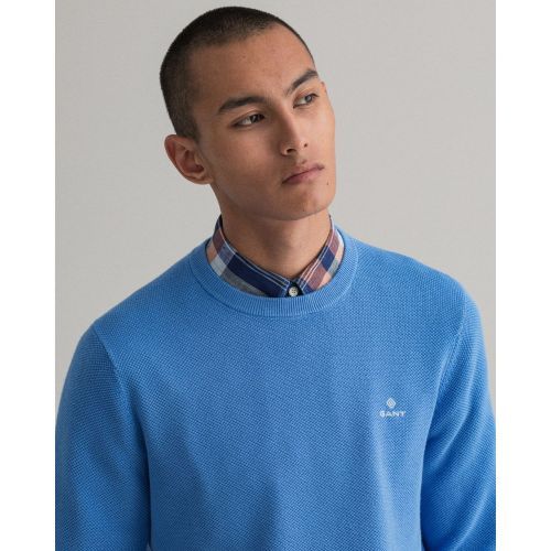 Gant  Blauw heren (GANT PULL - 8030521  445) - Di Classe (Sluis)
