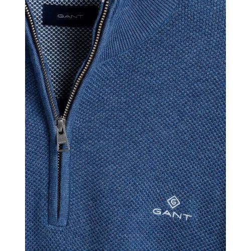 Gant  Denim Blue heren (GANT PULL - 8030523 906) - Di Classe (Sluis)
