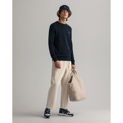 Gant  Bruin / Roos heren (GANT PULL - 8030521  433) - Di Classe (Sluis)