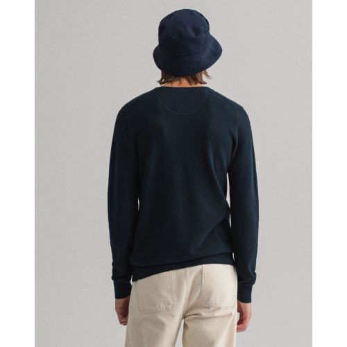 Gant  Bruin / Roos heren (GANT PULL - 8030521  433) - Di Classe (Sluis)