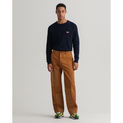 Gant  Bruin / Roos heren (GANT PULL - 8050121 433) - Di Classe (Sluis)