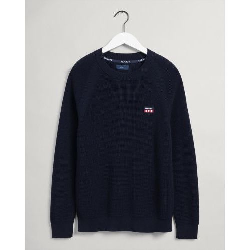 Gant  Bruin / Roos heren (GANT PULL - 8050121 433) - Di Classe (Sluis)