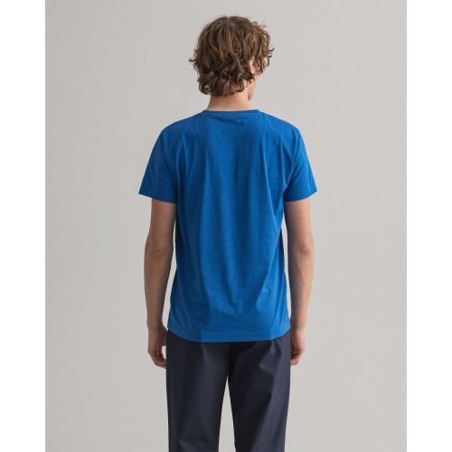 Gant  Blauw heren (GANT T-SHIRT - 2003099  422) - Di Classe (Sluis)