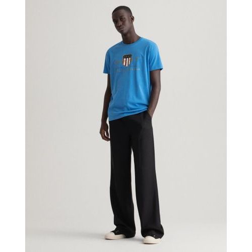 Gant  Blauw heren (GANT T-SHIRT - 2003099 471) - Di Classe (Sluis)