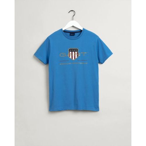 Gant  Blauw heren (GANT T-SHIRT - 2003099 471) - Di Classe (Sluis)