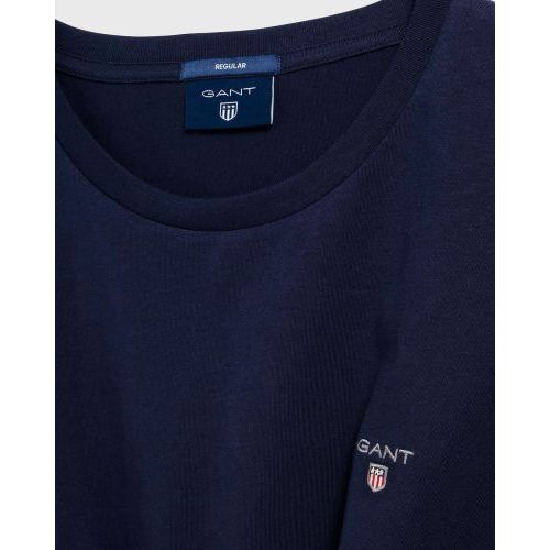 Gant  Bruin / Roos heren (GANT T-SHIRT - 234100 433) - Di Classe (Sluis)