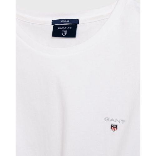 Gant  Wit heren (GANT T-SHIRT - 234100 110) - Di Classe (Sluis)