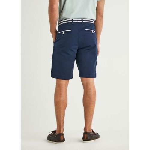 Hackett  Bruin / Roos heren (HACKETT BERMUDA - HM801195 5RS NAVY) - Di Classe (Sluis)