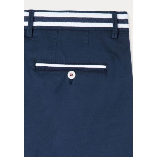 Hackett  Bruin / Roos heren (HACKETT BERMUDA - HM801195 5RS NAVY) - Di Classe (Sluis)