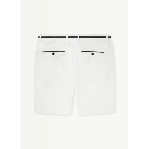 Hackett  Wit heren (HACKETT BERMUDA - HM801195 8GN WHITE) - Di Classe (Sluis)