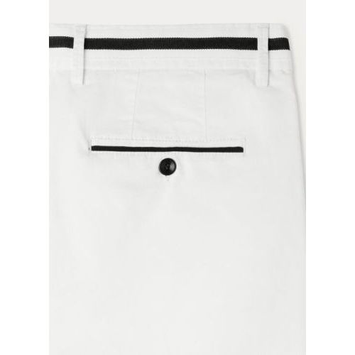 Hackett  Wit heren (HACKETT BERMUDA - HM801195 8GN WHITE) - Di Classe (Sluis)
