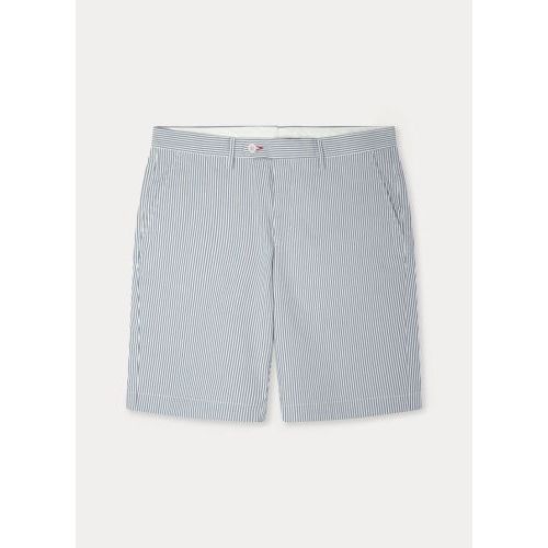 Hackett  Wit / Middenblauw heren (HACKETT BERMUDA - HM801193 SMP STRIPE) - Di Classe (Sluis)