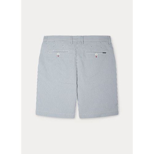 Hackett  Wit / Middenblauw heren (HACKETT BERMUDA - HM801193 SMP STRIPE) - Di Classe (Sluis)