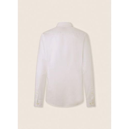 Hackett  Wit heren (HACKETT HEMD - HM309157 wit ) - Di Classe (Sluis)