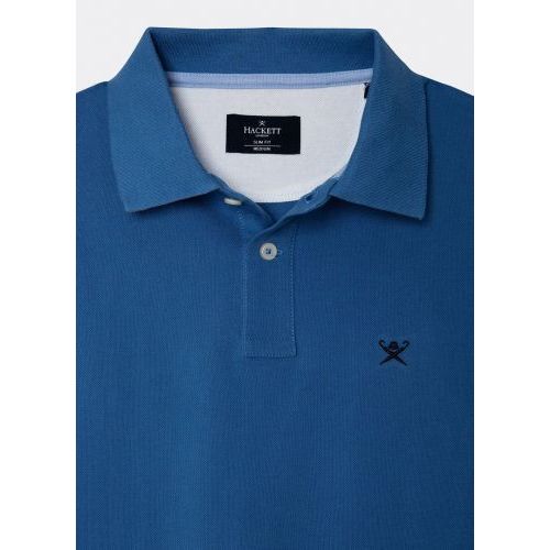 Hackett  Blauw heren (HACKETT  POLO - HM 562363  MARINE) - Di Classe (Sluis)