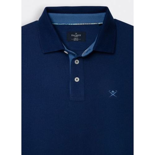 Hackett  Blue heren (HACKETT POLO - HM 562829  BLUE) - Di Classe (Sluis)