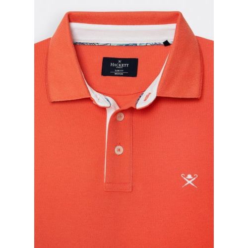 Hackett  Coral heren (HACKETT POLO - HM 562829  CORAL) - Di Classe (Sluis)