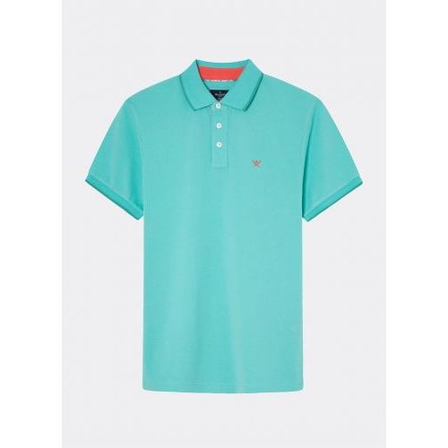 Hackett  Green heren (HACKETT POLO - HM 562829  BLUE) - Di Classe (Sluis)
