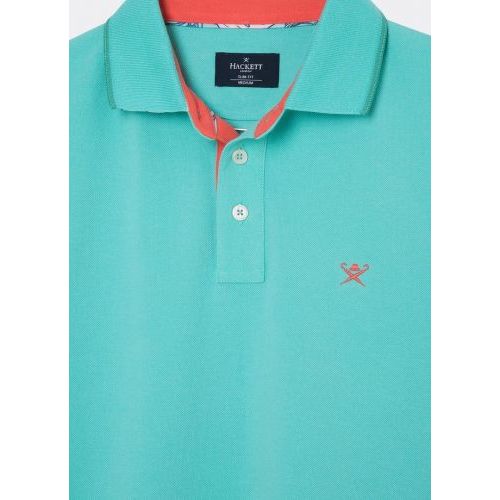 Hackett  Green heren (HACKETT POLO - HM 562829  BLUE) - Di Classe (Sluis)