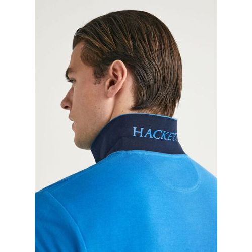 Hackett  Blauw heren (HACKETT POLO - HM562363 541) - Di Classe (Sluis)