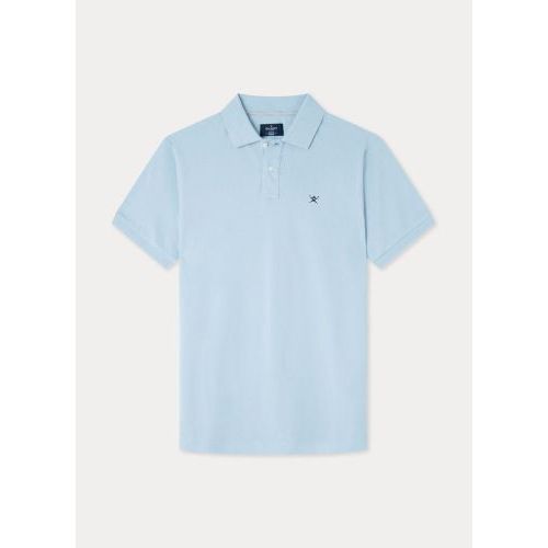 Hackett  Licht blauw heren (HACKETT POLO - HM562363 5MP) - Di Classe (Sluis)