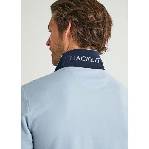 Hackett  Licht blauw heren (HACKETT POLO - HM562363 5MP) - Di Classe (Sluis)