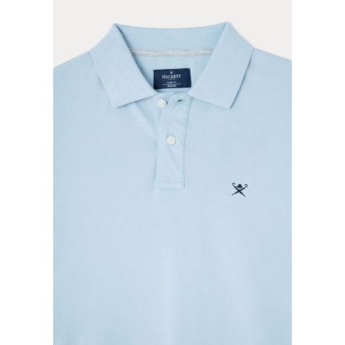 Hackett  Licht blauw heren (HACKETT POLO - HM562363 5MP) - Di Classe (Sluis)