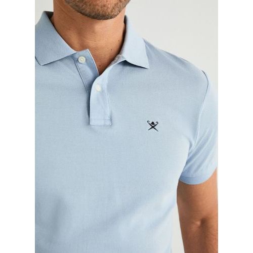 Hackett  Licht blauw heren (HACKETT POLO - HM562363 5MP) - Di Classe (Sluis)