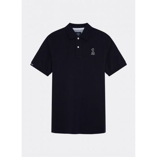 Hackett  Bruin / Roos heren (HACKETT  POLO - HM 562816 5EZDK  NAVY) - Di Classe (Sluis)