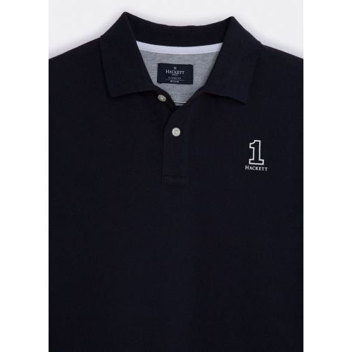 Hackett  Bruin / Roos heren (HACKETT  POLO - HM 562816 5EZDK  NAVY) - Di Classe (Sluis)