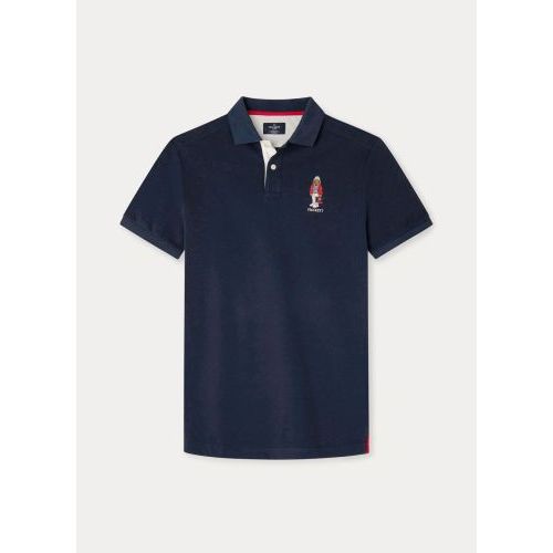 Hackett  Bruin / Roos heren (HACKETT POLO - HM562972 5RS) - Di Classe (Sluis)