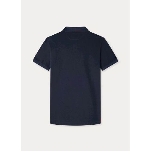 Hackett  Bruin / Roos heren (HACKETT POLO - HM562972 5RS) - Di Classe (Sluis)