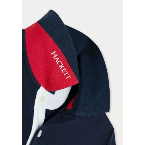 Hackett  Bruin / Roos heren (HACKETT POLO - HM562972 5RS) - Di Classe (Sluis)