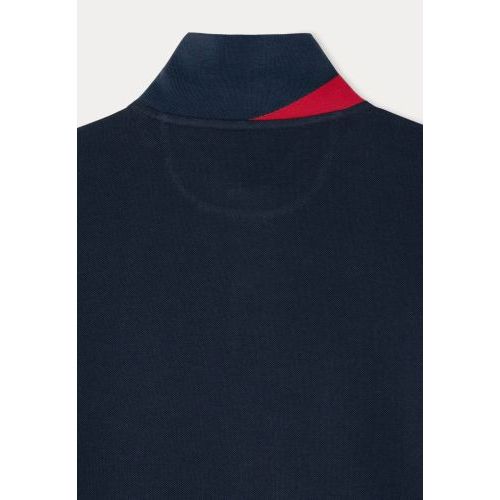 Hackett  Bruin / Roos heren (HACKETT POLO - HM562972 5RS) - Di Classe (Sluis)