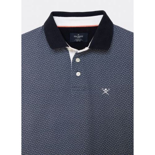 Hackett  Print heren (HACKETT POLO - HM 562824  PRINT) - Di Classe (Sluis)
