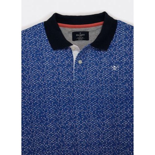 Hackett  Print heren (HACKETT POLO - HM 562831   PRINT) - Di Classe (Sluis)
