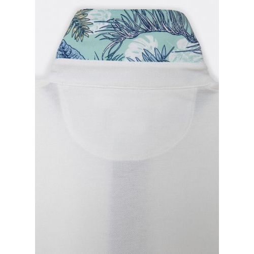 Hackett  Wit heren (HACKETT POLO - HM 562829  WHITE) - Di Classe (Sluis)